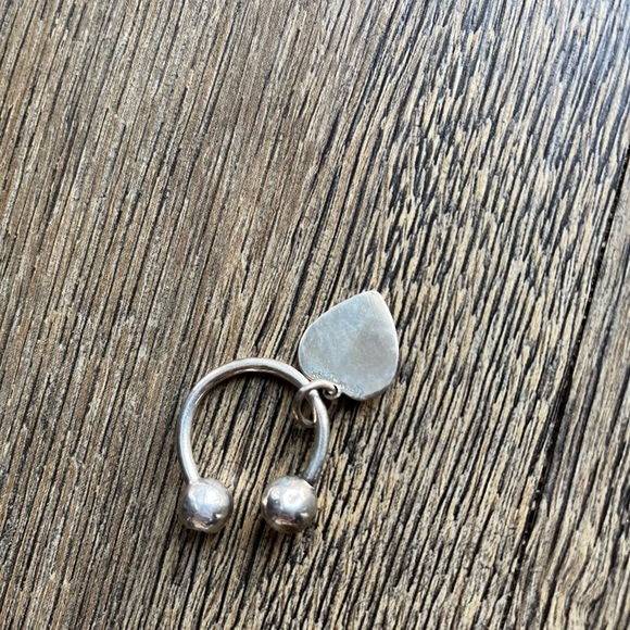 Sterling Silver Tiffany keychain with heart❤️‼️ - Picture 12 of 13